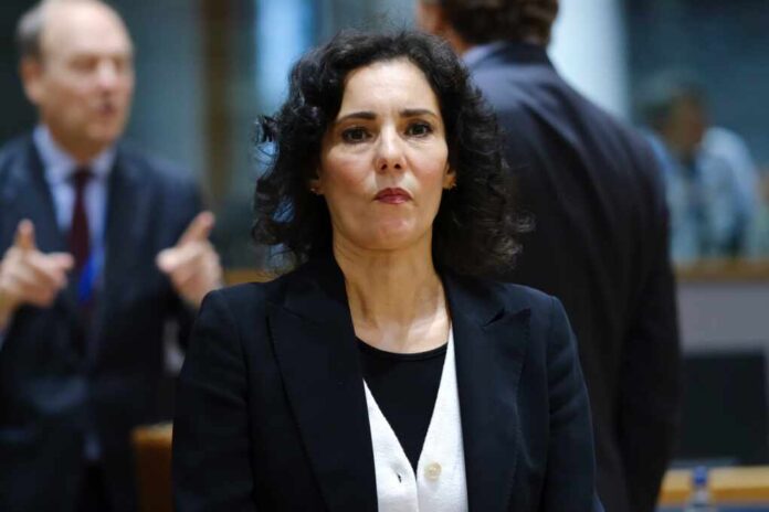 Hadja,Lahbib,,minister,For,European,Affairs,Arrives,To,Attend,In