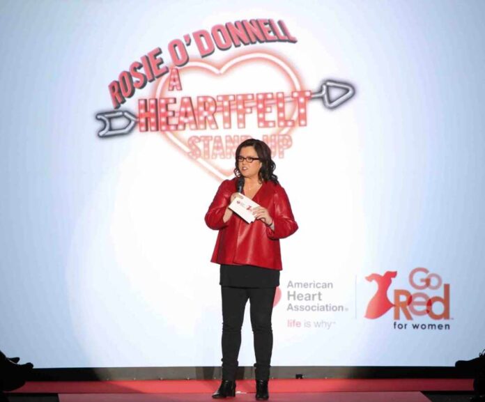 New,York-feb,12:,Comedian,Rosie,O'donnell,At,Go,Red,For