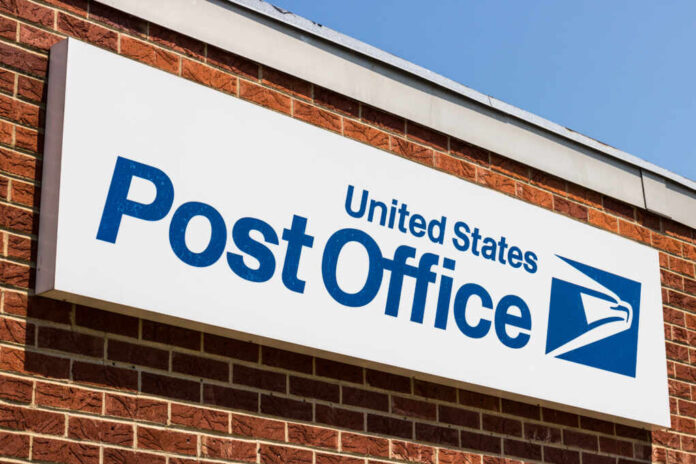 Bunker,Hill,-,Circa,August,2018:,Usps,Post,Office,Location.