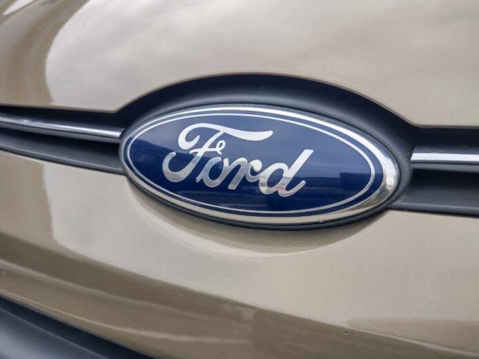 Baia,Mare,,Romania,-,January,26,2023:,Ford,Logo,On