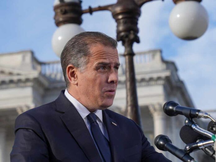 Hunter,Biden,Addressed,The,Media,On,December,13,,2023,Explaining