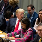 LEAKED: Iran’s Desperate Bribe to America A group of political leaders seated at a United Nations meeting, engaged in discussion