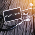 Young Men’s Hormones in Disturbing Decline A stethoscope next to a chalkboard sign that reads 'Testosterone'