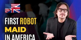319 - First Robot Maid in America. No Human in the Room, but One Behind It