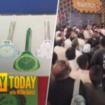 Police SWARM Malls: Watch Hype Gone Wild Swatch Shuts Stores After Crowd Chaos Over Luxury Collab