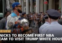 Knicks To Become First NBA Team To Visit Trump White House | The View