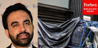 Zohran Mamdani Provides Updates On Timeline To Clear Homeless Encampment Near USS Intrepid Museum