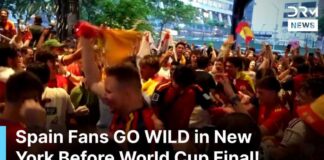 New York ERUPTS Wildly Ahead of Argentina vs Spain FIFA World Cup Final 2026 | DRM News | AD1Z