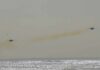 Navy Scrambles After Wild Beach Pass Blue Angels sneak pass Pensacola Beach 7/15/26