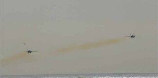 Blue Angels sneak pass Pensacola Beach 7/15/26