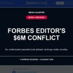 Forbes Editor Exits Over Undisclosed $6 Million Payment