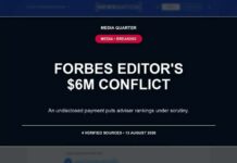 Forbes Editor Exits Over Undisclosed $6 Million Payment