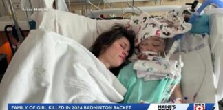 Family of girl who died in 2024 Maine badminton accident sues racket manufacturer