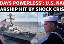 'NO POWER, TOILETS OR WATER': Another US Warship Faces USS Abraham Lincoln-Like Crisis | Watch