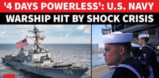 'NO POWER, TOILETS OR WATER': Another US Warship Faces USS Abraham Lincoln-Like Crisis | Watch