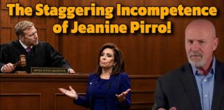 The staggering INCOMPETENCE of Jeanine Pirro!