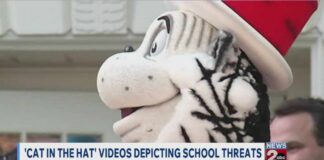 'Cat in the Hat' videos depicting school threats