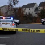 Deputy Down: Killer Hunt Explodes Sheriff's vehicles behind yellow do-not-cross tape