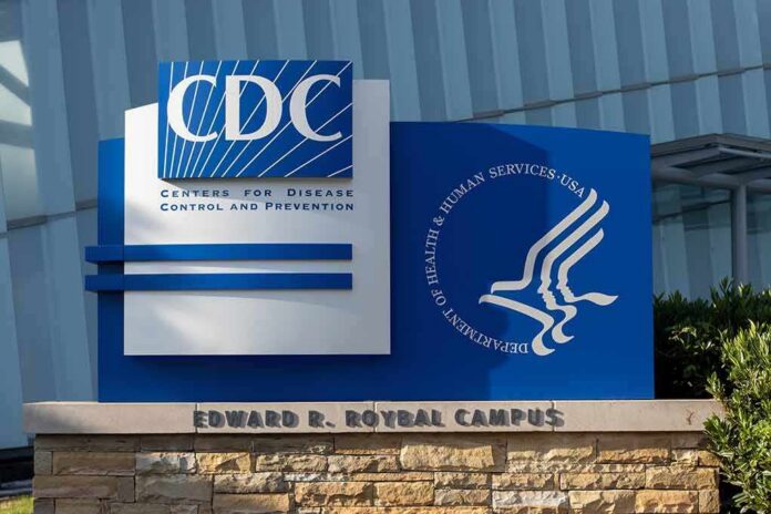 CDC headquarters sign at Edward R. Roybal Campus
