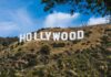 Hollywood Sign on a sunny hillside