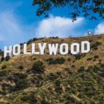 Hollywood Sign on a sunny hillside