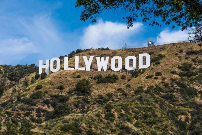 Hollywood Sign on a sunny hillside