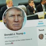 NYT Bombshell Meets A DOJ Document Dump social media profile page on a smartphone screen
